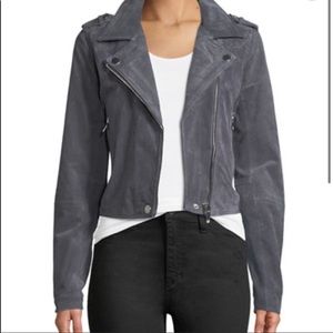 C&C California Suede Moto Jacket